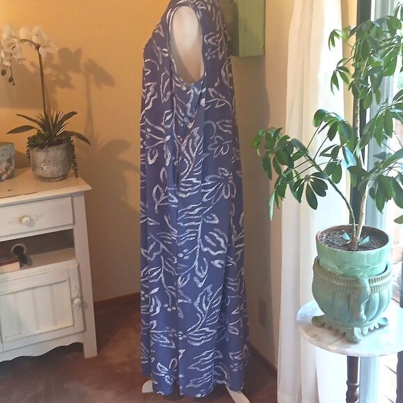 Dreams Co . Cotton Blend  Maxi MuuMuu Dress. Lounge. Beachy. - Picture 4 of 10